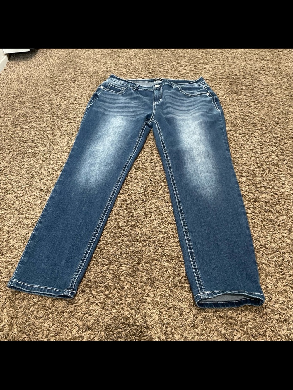 Flamingals straight leg jeans women’s size 2 XL